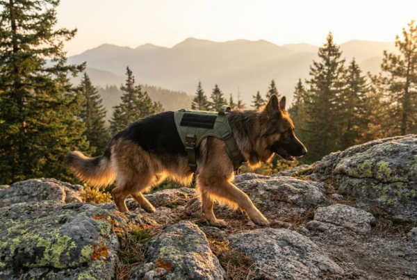 Tactical K9 Harness — Harnais Militaire à Poignée