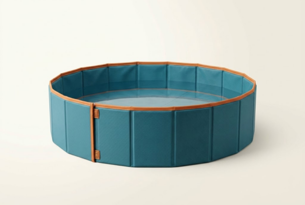 Piscine Pliable XL 120cm — PVC Renforcé
