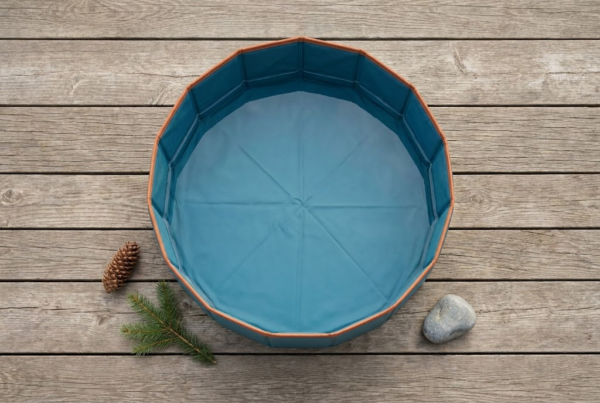 Piscine Pliable XL 120cm — PVC Renforcé
