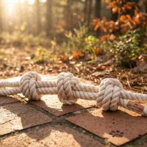 Corde Tressée XXL 3 Nœuds — Indestructible