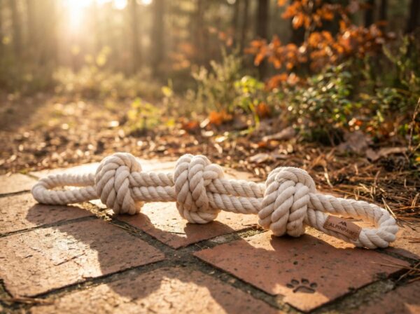 Corde Tressée XXL 3 Nœuds — Indestructible