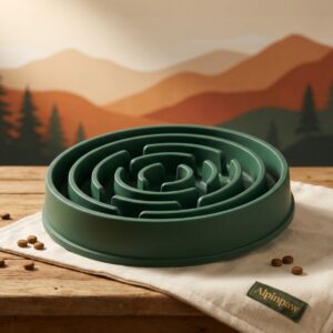 Gamelle Anti-Glouton Silicone XL — Évite la Torsion d'Estomac