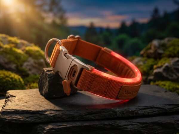 Collier LED Rechargeable USB — Visible à 500m