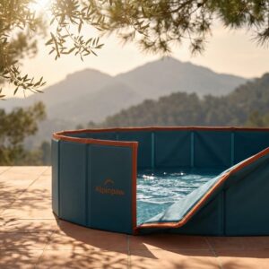 Piscine Pliable XL 120cm — PVC Renforcé