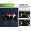 Manteau imperméable Truelove réfléchissant pour chien